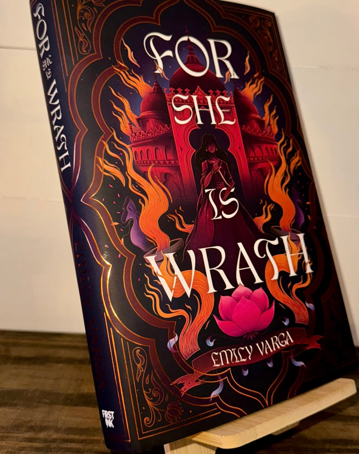 For She Is Wrath — Emily Varga (Signed First Edition, Special Edition Hardback)