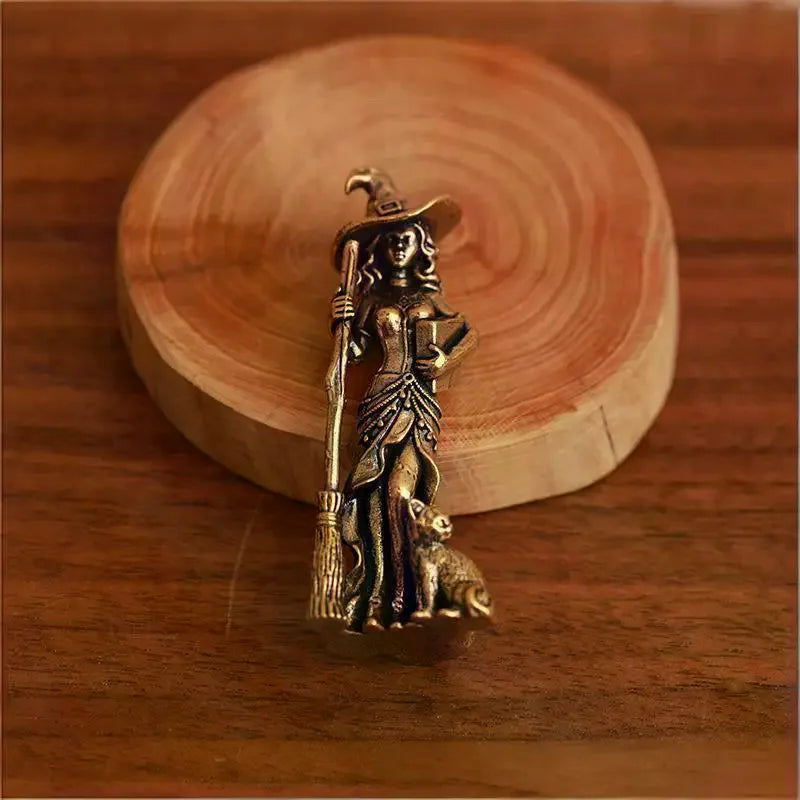 Magic Moon  Sculpture - Mystical Handcrafted Statue for Living Room & Entrance Decor