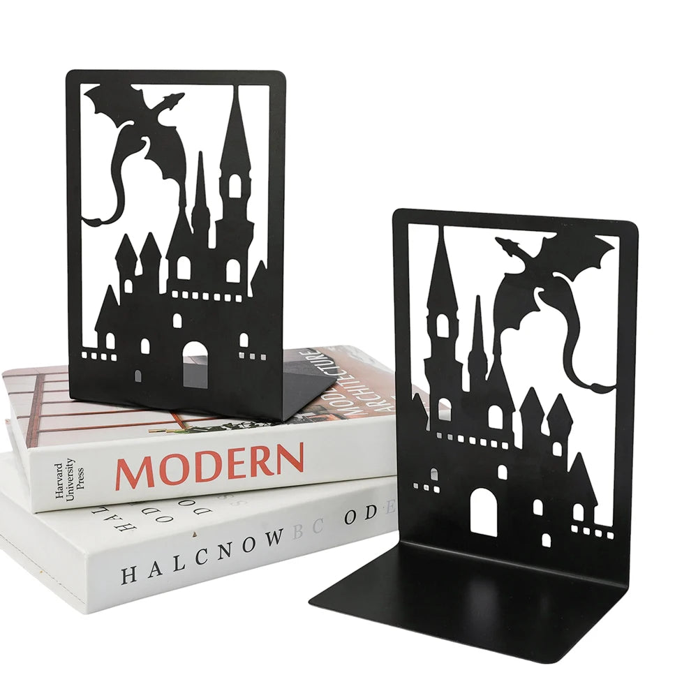 Black Fourth Pterodactyl Bookends Gothic Bookends Dragon Lovers Book Fans Book Display Birthday Gifts for Friends