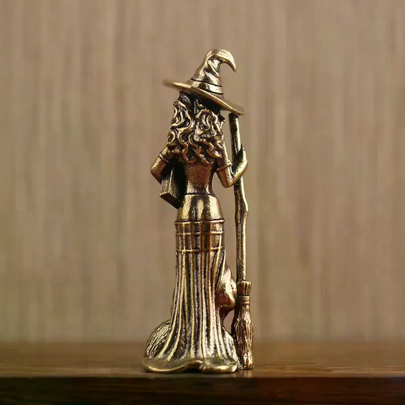 Magic Moon  Sculpture - Mystical Handcrafted Statue for Living Room & Entrance Decor