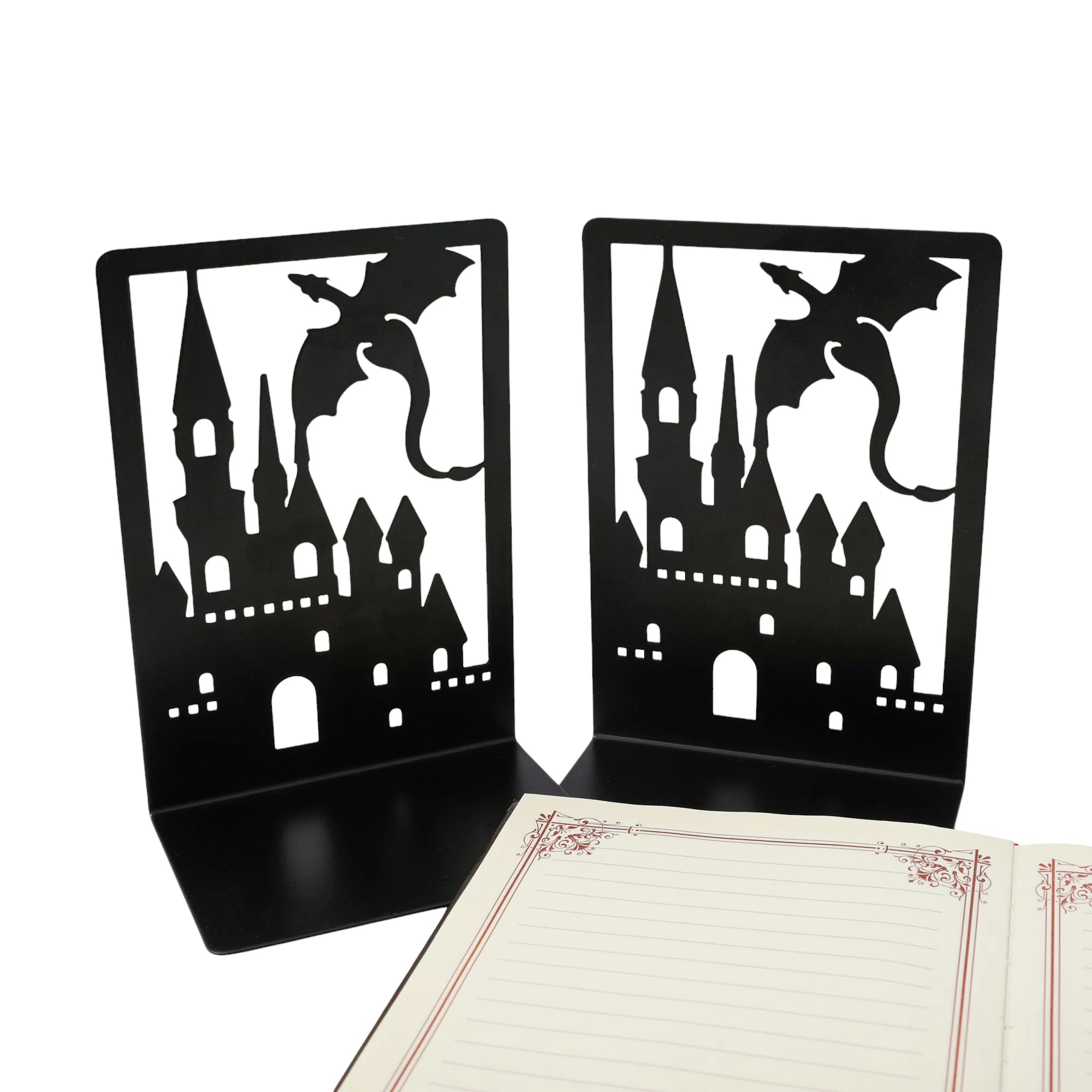 Black Fourth Pterodactyl Bookends Gothic Bookends Dragon Lovers Book Fans Book Display Birthday Gifts for Friends