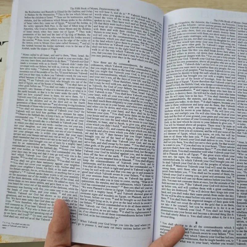 The Ethiopian Bible (English Version): Contains 1300 volumes and is the complete English version of the Ethiopian Bible