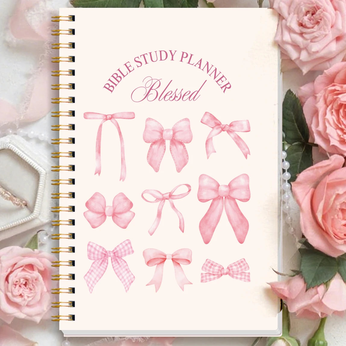 Christian Bible Study Planner, SOAP Scripture Prayer Journal, Devotional Notebook, Faith Organizer, Daily Bible Study Book Gift