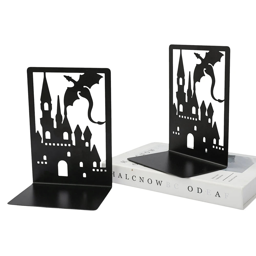 Black Fourth Pterodactyl Bookends Gothic Bookends Dragon Lovers Book Fans Book Display Birthday Gifts for Friends