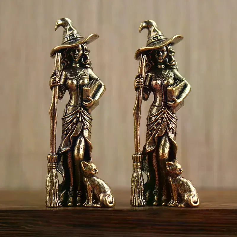 Magic Moon  Sculpture - Mystical Handcrafted Statue for Living Room & Entrance Decor