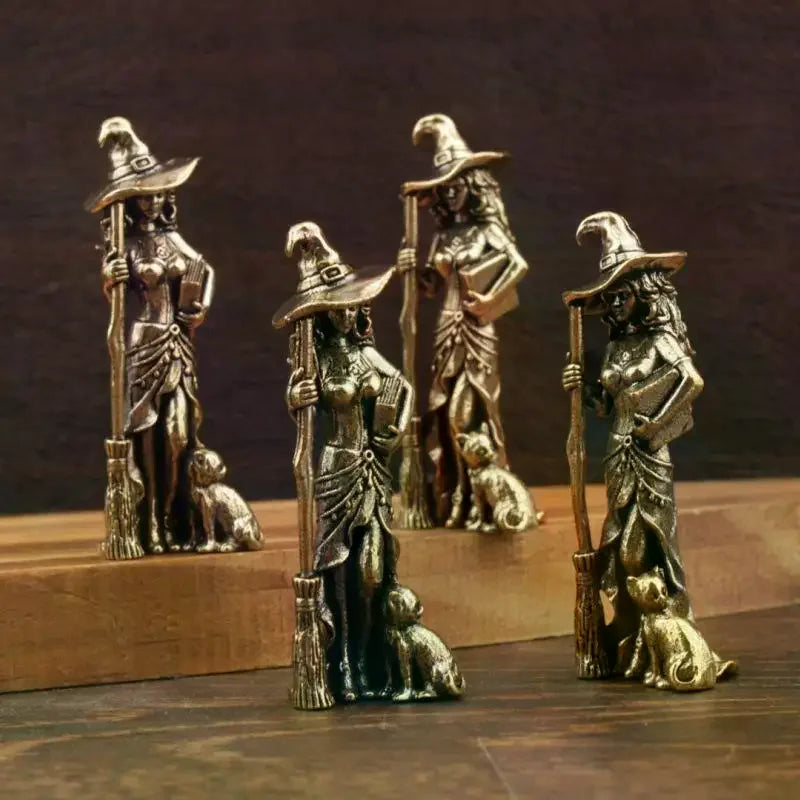 Magic Moon  Sculpture - Mystical Handcrafted Statue for Living Room & Entrance Decor