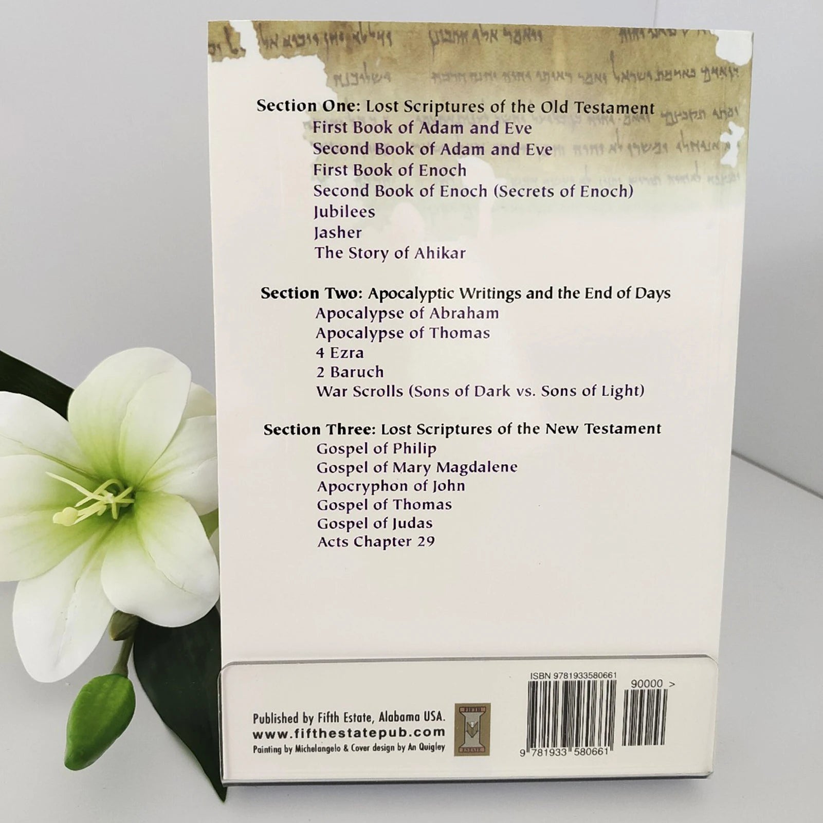 THE LOST BOOKS OF THE BIBLE Theme Religious Ancient Texts Collection Historical Christian Literature