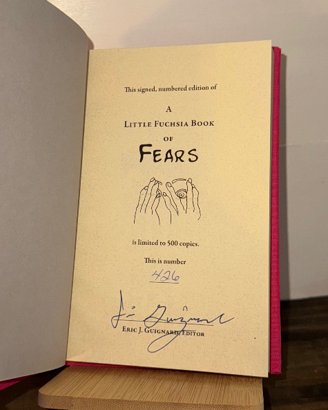 Fears – Little Fearless Book (Signed Limited Edition)