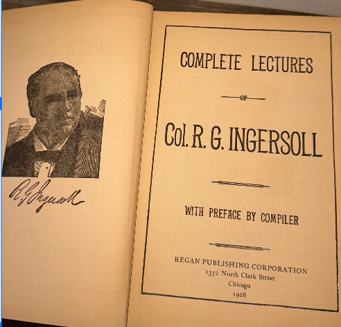 Robert G. Ingersoll – 44 Complete Lectures (c. 1900, Red Cloth Edition)