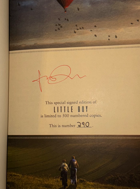 Little Boy – James Cooper (Signed & Numbered Limited Edition)