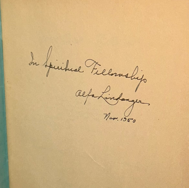 Signed First Edition — Your Sun’s Return (1950) by Alfa Lindanger, Astrology of