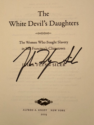 The White Devil’s Daughters — Julia Flynn Siler (Signed First Edition, Hardback)