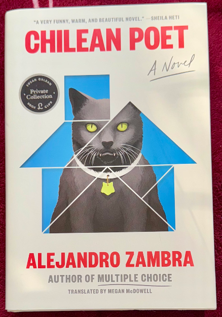 Chilean Poet by Alejandro Zambra (2022 First English Edition, Hardcover with Dus