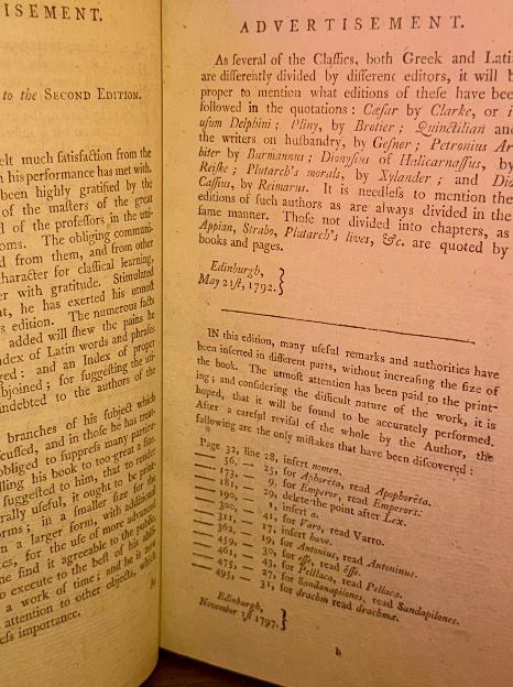 Roman Antiquities (1797, 4th Edition) – Alexander Adam, Fine Binding & Marbled E