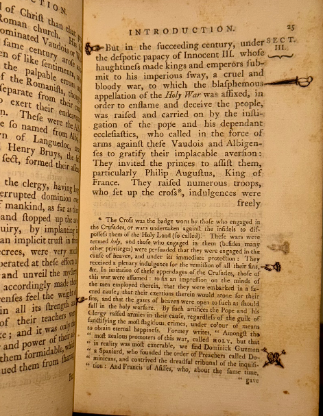 1787 Gough’s History Vol. I – Quaker Sermons by Stephen Cri