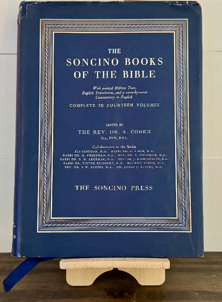 Soncino Books of the Bible – Pentateuch & Haftorahs (Complete Volume, Hebrew-Eng