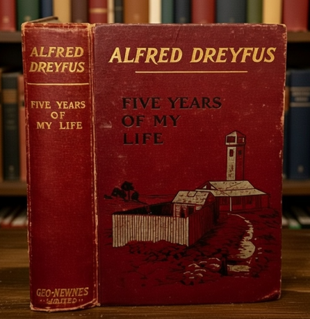 Five Years of My Life by Alfred Dreyfus – First English Edition, 1901 (George Ne