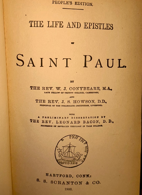 The Life and Epistles of Saint Paul (1900 People’s Edition) — Conybeare & Howson