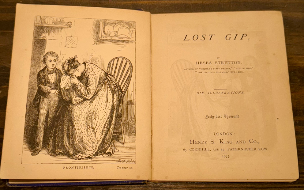 1875 “Lost Gip” by Hesba Stretton – Victorian Illustrated Edition (Henry S. King