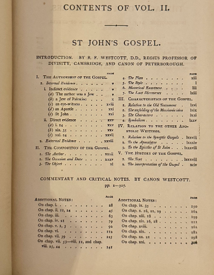 1880 Anglican Commentary Bible – St. John & Acts (Vol. II) – Charles Scribner’s