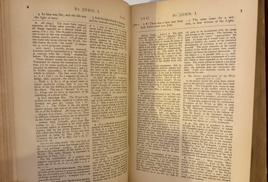 1880 Anglican Commentary Bible – St. John & Acts (Vol. II) – Charles Scribner’s