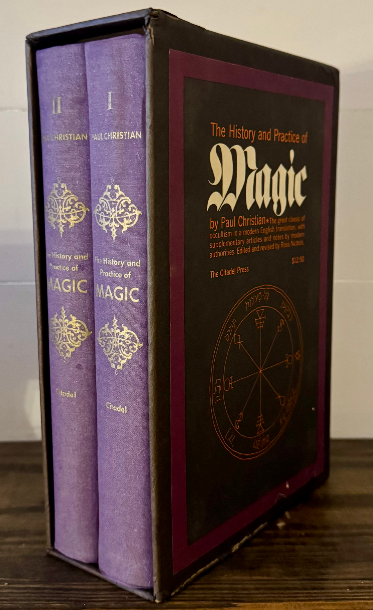 1963 The History & Practice of Magic – Paul Christian – 2-Volume First American