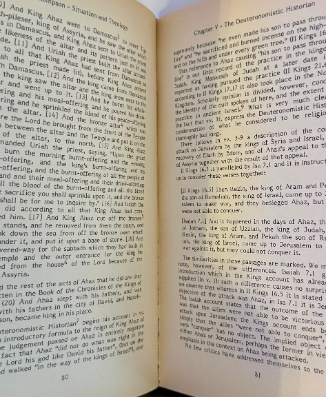 Situation and Theology: OT Interpretations of the Syro-Ephraimite War (1982, Alm
