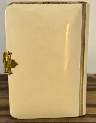 Antique Polish Catholic Celluloid Prayer Book w/ Original Box & Clasp (c.1910–19