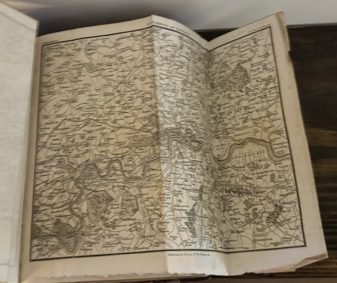 1821 Cary’s New Itinerary (Ninth Edition)