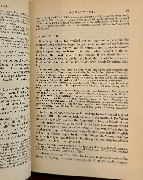 1948 Goebbels Diaries (WWII Primary Source) – Original English Edition