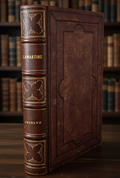1855 Lamartine – Jocelyn | Antique French Leather-Bound Book | Engravings