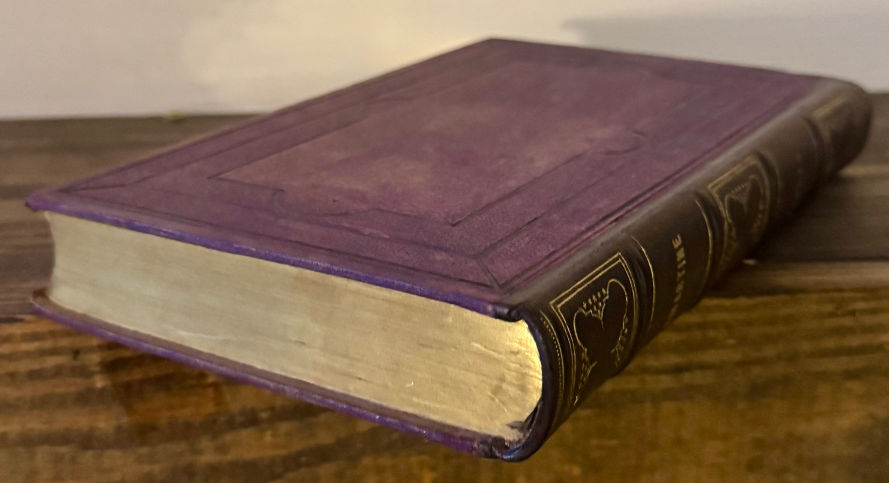 1855 Lamartine – Jocelyn | Antique French Leather-Bound Book | Engravings