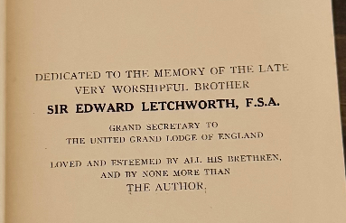 1909 High-Ways and By-Ways of Freemasonry — Authoritative Masonic History, O