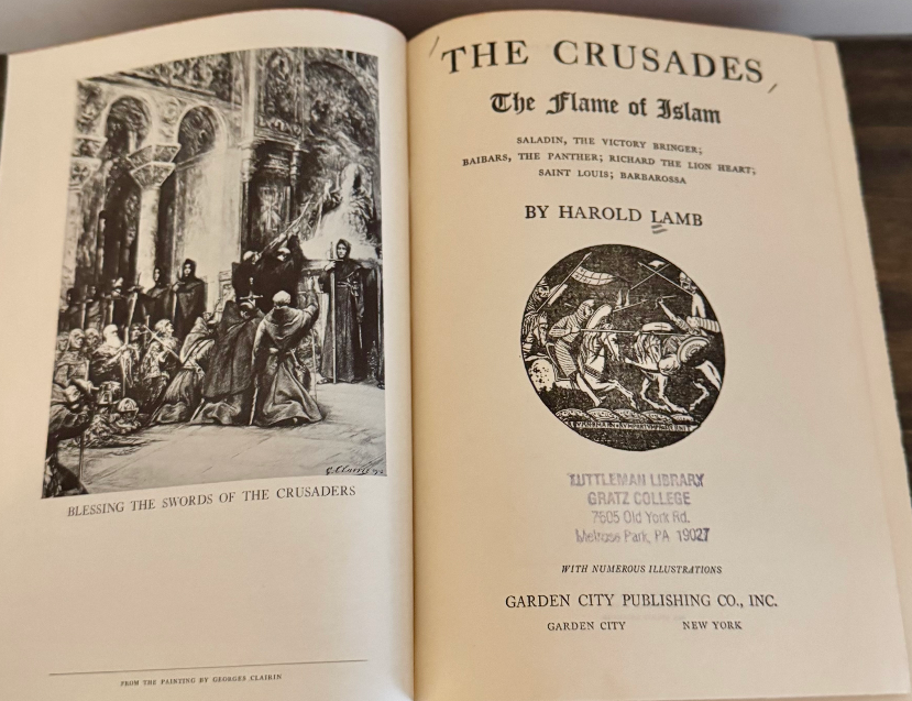 The Crusades: The Flame of Islam – Harold Lamb (1931, Illustrated Hardcover)