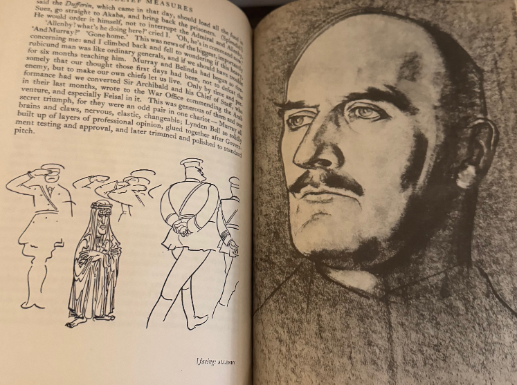 Seven Pillars of Wisdom – T. E. Lawrence (1935, Doubleday) – Illustrated Hardcov