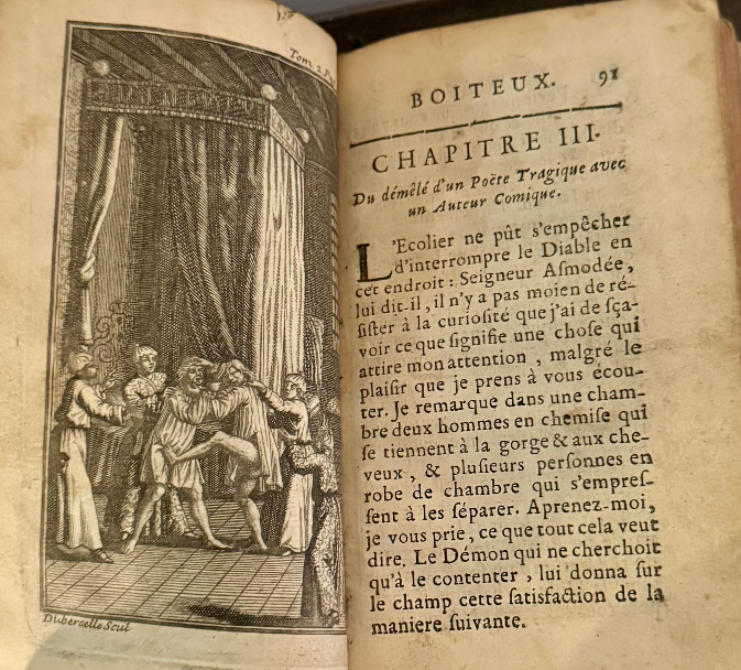 1726 Le Diable Boiteux (The Lame Devil), Tome II — Paris Edition, Lesage