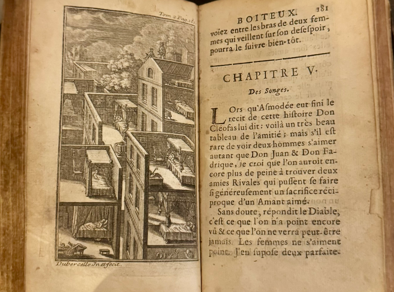 1726 Le Diable Boiteux (The Lame Devil), Tome II — Paris Edition, Lesage
