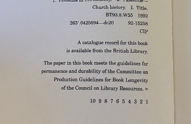 The Land Called Holy: Palestine in Christian History and Thought — Robert L. Wil