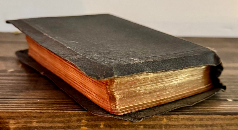 Antique King James Bible – Self-Pronouncing KJV