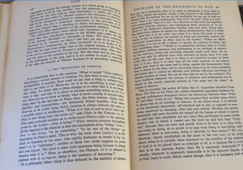 The Christian Philosophy of St. Thomas Aquinas – First Printing